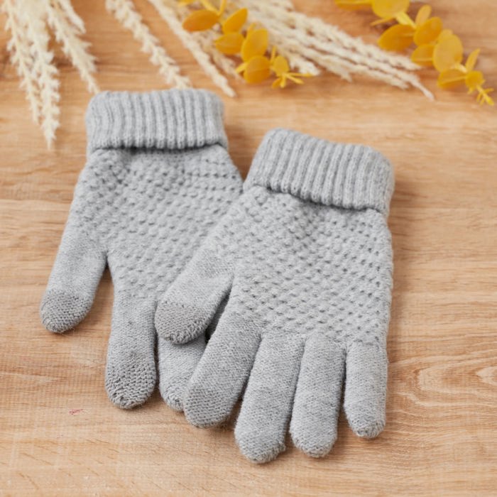 Phone-Friendly Giftable Soft Winter Gloves 