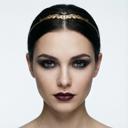  Bat Power Headband Tiara in Silver or Gold | Spooky Headwear Accessory | Halloween, Goth Hairpiece