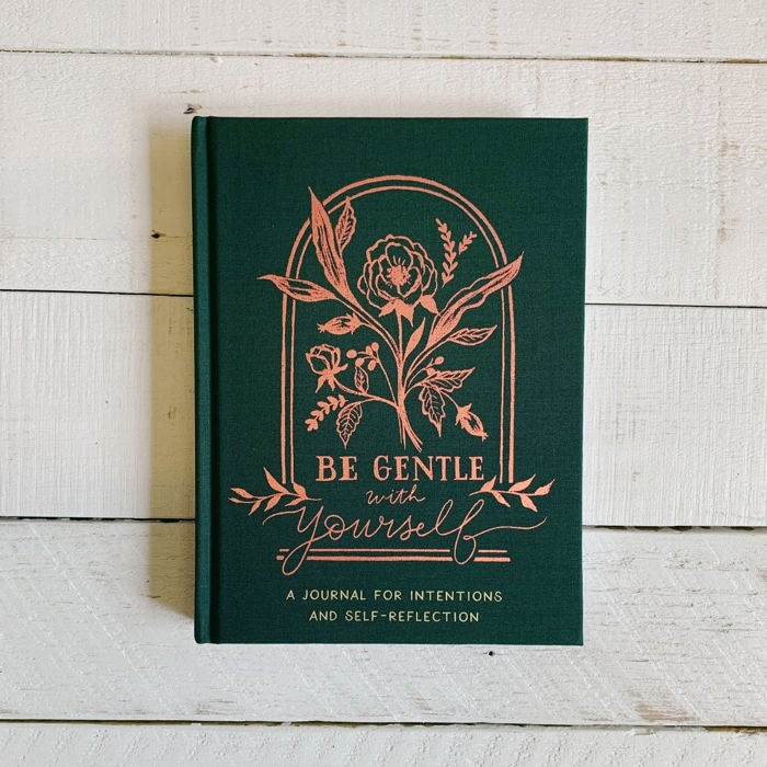 Be Gentle With Yourself Positive Self-Care Hard Bound Journal