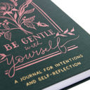  Be Gentle With Yourself Positive Self-Care Hard Bound Journal