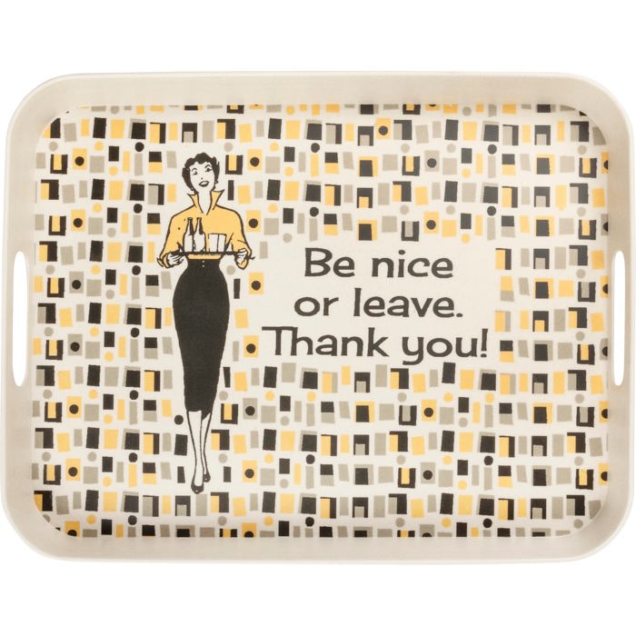 Bar Trays with Cute Sayings  | Decorative Serving Large Kitchen Bar Trays