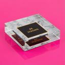  Be Strong 3"x3" Paperweight in Marble