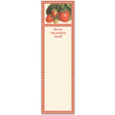  Berry Important Stuff Magnetic List Pad | Vintage Design Stationery Notepad | 60 Pages