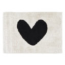  Big Heart Bath Mat | Soft Bathroom Rug | 20" x 30"