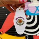  Billionaires Are Compostable 🌸 Motel Style Keychain