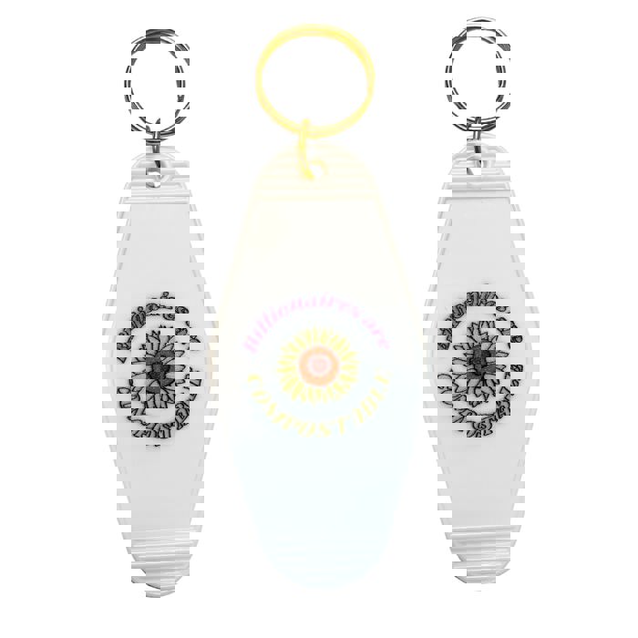 Billionaires Are Compostable 🌸 Motel Style Keychain