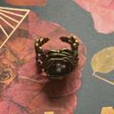  Bird's Nest Ring in Old Gold | Vintage | Adjustable Size
