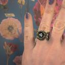  Bird's Nest Ring in Old Gold | Vintage | Adjustable Size