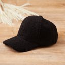 Black Fleece Ball Cap Gift for Him Fleece Winter Ball Caps and Scarves for Men or Unisex