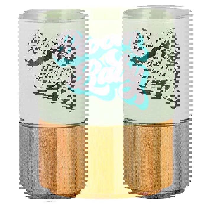 Bloom Baby Petite Ceramic Mug with Bamboo Base