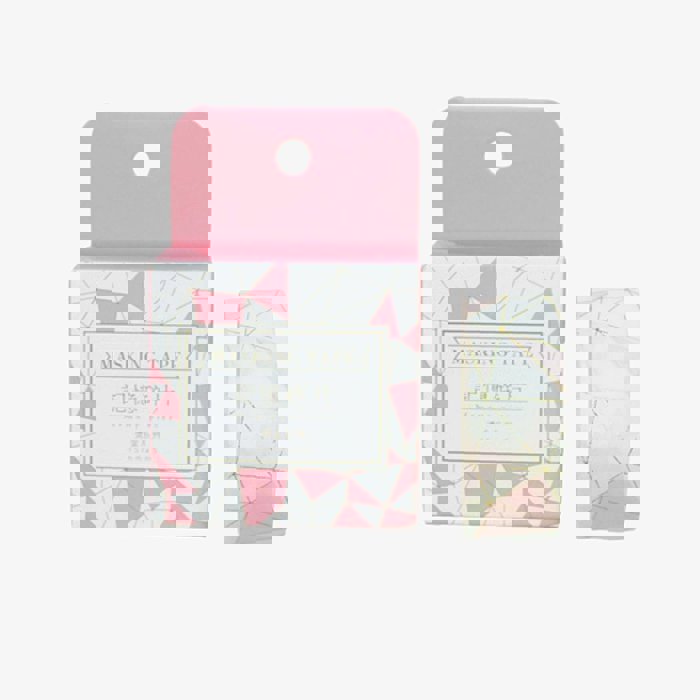 Blush Pink and Metallic Gold Geometric Washi Tape | Gift Wrapping and Craft Tape