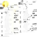  Books Coffee Books Coffee Motel Style Keychain in White