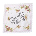  Bored to Tears Retro Hankie Floral Print Cotton Handkerchief