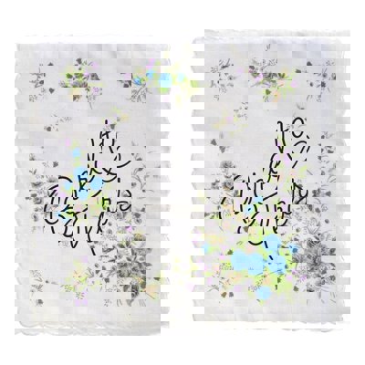 Bored to Tears Retro Hankie Floral Print Cotton Handkerchief