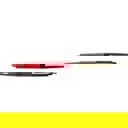  Boss Lady Two-Tone Refillable Pen in Cherry Red and Black