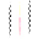  Boss Lady Two-Tone Refillable Pen in Cherry Red and Black