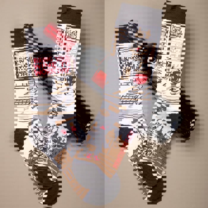 Bring Your Wine To Work Day Socks | Funny Office Dress Socks