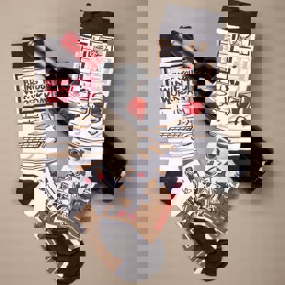 Bring Your Wine To Work Day Socks | Funny Office Dress Socks