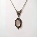  Bronze Magnifying Glass Pendant Necklace