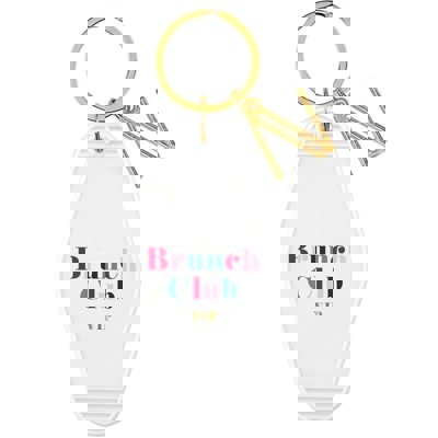 Brunch Club VIP Motel Key Tag | Acrylic