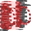  Caffeine And Christmas Just Go Together Coffee Mug | Holds 20 oz.