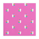  Cake Pattern Beverage Napkins | Birthday Cocktail Party Paper Napkin | 5"