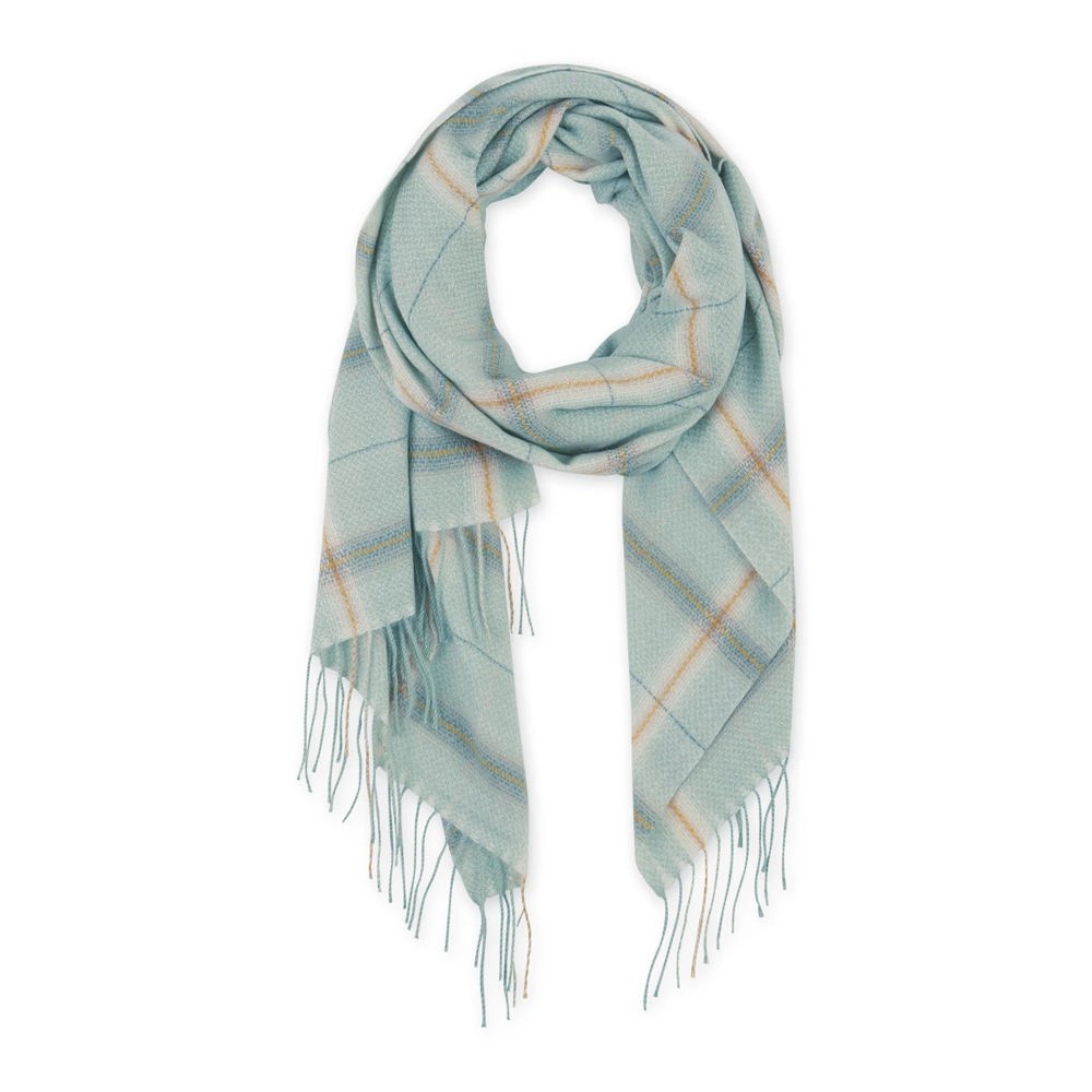 Giftable Plaid Winter Scarves - Hers and His