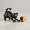  Cat Door Stopper | Made of Virtually Indestructible Cast Iron | Home Office Decor