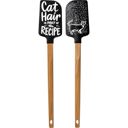 Cat Hair Is Part of The Recipe Funny Spatulas with Cute Sayings - 20 Styles to Choose From, Stocking Stuffer, Kitchen Gift, Housewarming