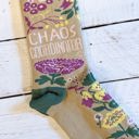  Chaos Coordinator Funny Socks in Green and Floral | Novelty Crew Socks | Gift for Her