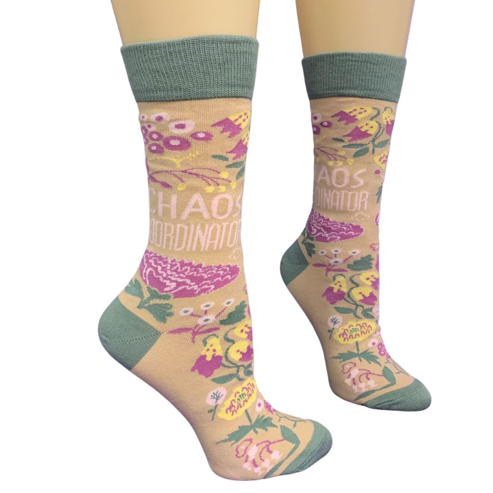 Funny Sayings Socks - Cozy Giftable Women's Crew Socks