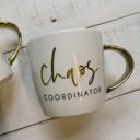  Chaos Coordinator Mug | Mothers Day Gift | Gold Handle Stoneware Coffee Tea Mug