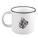  Chaos is the Canvas Mug & Sock Gift Set in Black and White