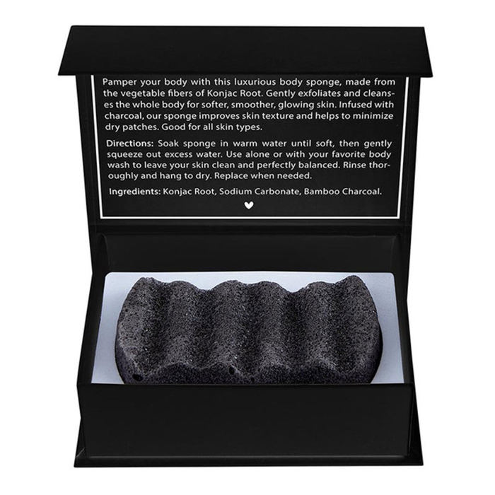 Konjac Body and Makeup Sponges in Gift Packaging - Spa Stocking Stuffer for Her