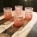  Cheers To You Cocktail Glass | Double Old Fashioned Scotch Whiskey