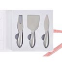  Cheese Knife Gift Set in Book Style Packaging | 3 Piece Gourmet Cheese Knives Set In Gift Box | Housewarming Gift