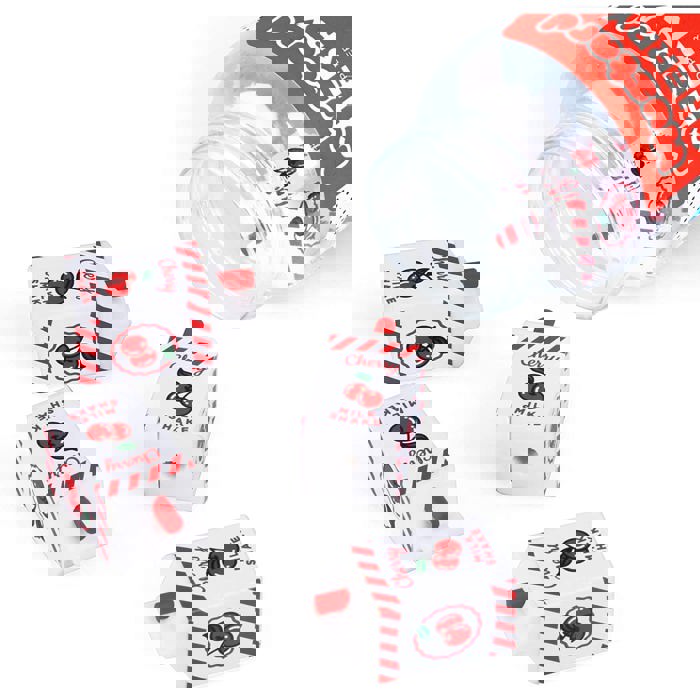 Cherry Milk Shake Retro Pencil Eraser Toppers | Gift Bottle of of 6