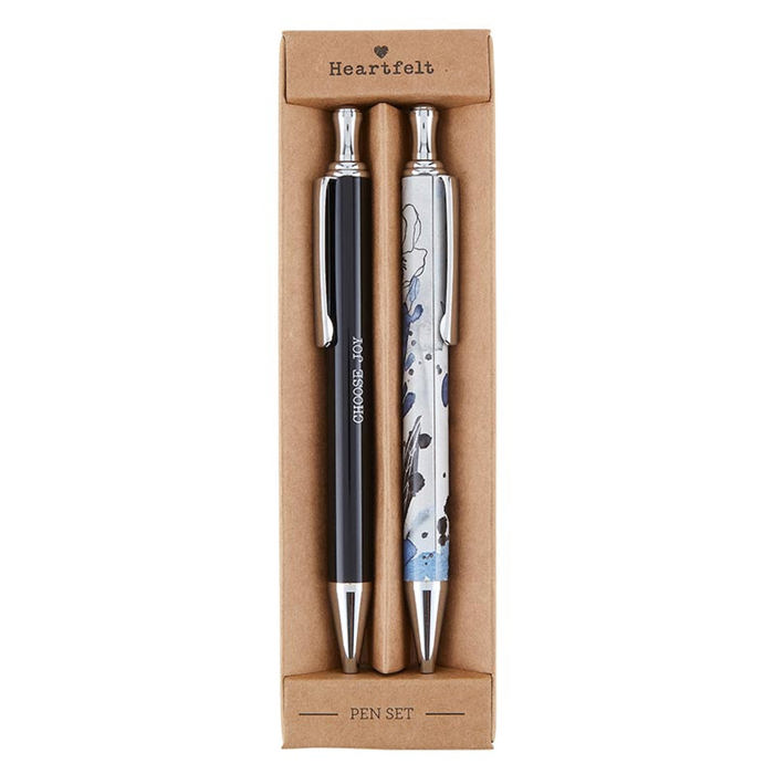 Boxed Gift Pen Set of 2 - Men and Women Office Desk Gift Stocking Stuffer - 19 Options!