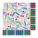 Christmas Foliage Fringe  Holiday Cocktail Party Napkins 10+ Styles, 20 Napkins Per Pack!