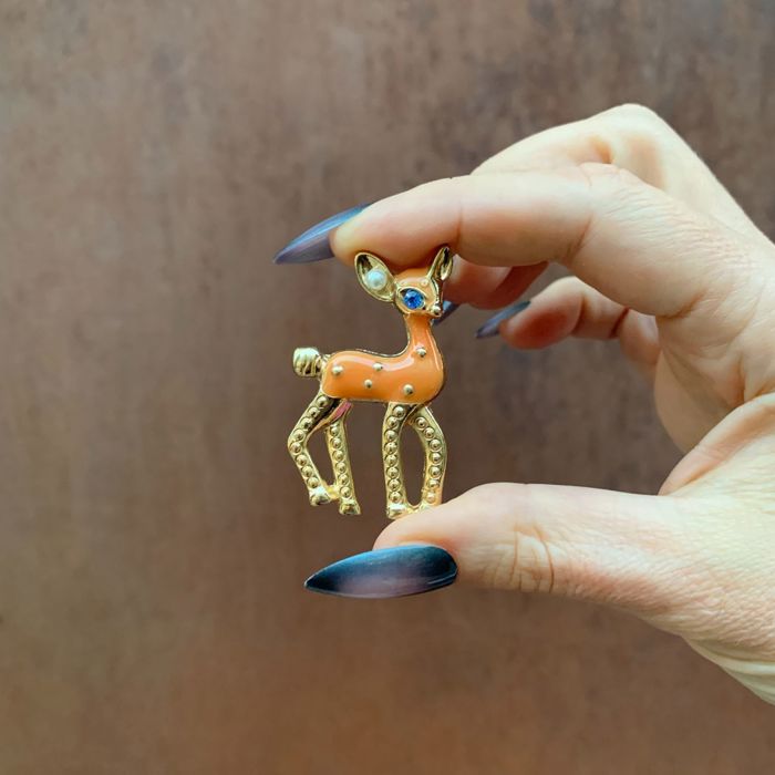 Classic Brooch Collection with Gem Embellishments Metal Alloy [8+ Style Options]