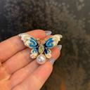 Butterfly with Pearl Classic Brooch Collection with Gem Embellishments Metal Alloy [8+ Style Options]