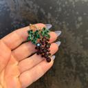 Grapes Classic Brooch Collection with Gem Embellishments Metal Alloy [8+ Style Options]
