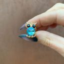 Mini Owl Classic Brooch Collection with Gem Embellishments Metal Alloy [8+ Style Options]
