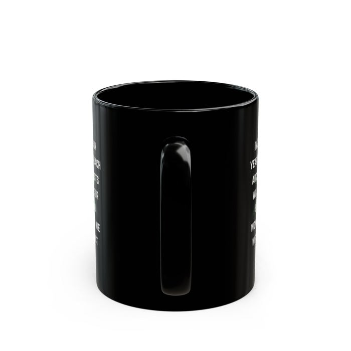 Cockroach Archaeologists Will Study Our Bones 11oz Black Mug | Ceramic Coffee Tea Cup