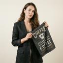  Coffee Doesn't Ask Silly Questions, Coffee Understands Dish Towel | Gift for Her