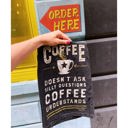  Coffee Doesn't Ask Silly Questions, Coffee Understands Dish Towel | Gift for Her