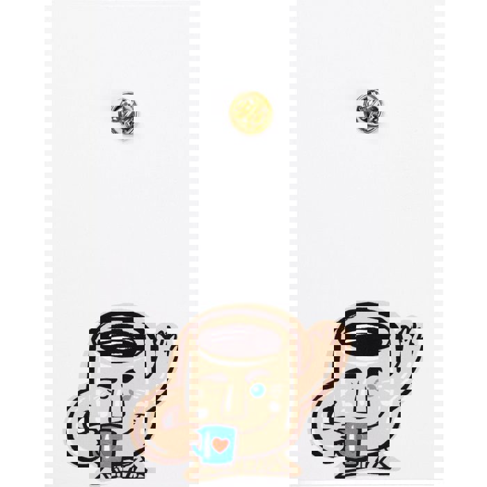 Coffee Is Like A Hug In A Mug Enamel Pin