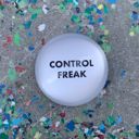  Control Freak Glass Dome Paperweight | Paper Document Holder | Desk Organizer Ornament