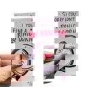  Couldn't Find You A Real Unicorn Enamel Pin on Gift Card