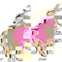  Couldn't Find You A Real Unicorn Enamel Pin on Gift Card